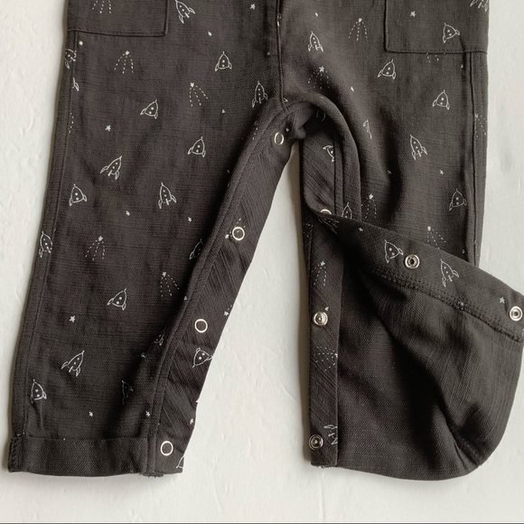 NWT Ettie + H Cadan Rocketship Overall (12/18 Mo) - Picture 3 of 7